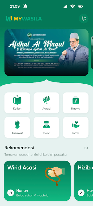MyWasila - Zawiyah Arraudhah Screenshot 0