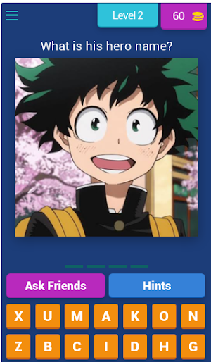 My Hero Academia Travia QUIZ Screenshot 2