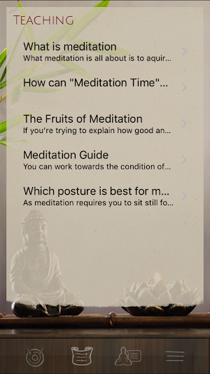 Meditation Time – A beautiful meditation timer Screenshot 3