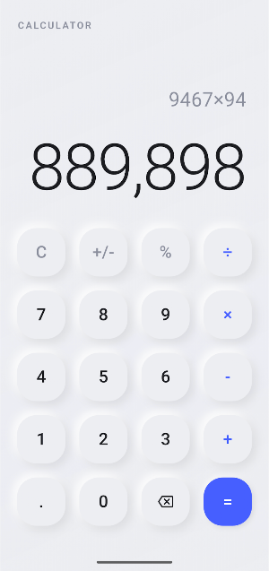 Calculator Screenshot 2