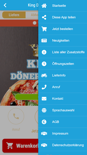 King Döner & Pizza Screenshot 2