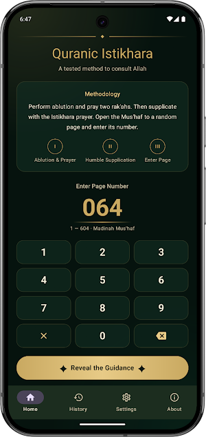 Quranic Istikhara Offline Screenshot 0