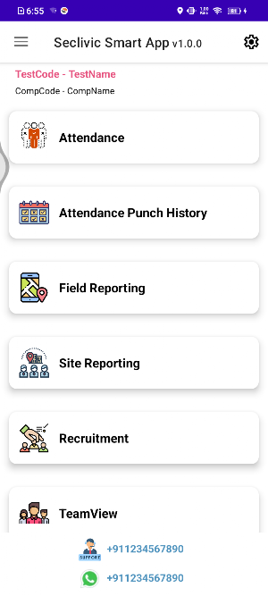 Seclivic Smart App Screenshot 1
