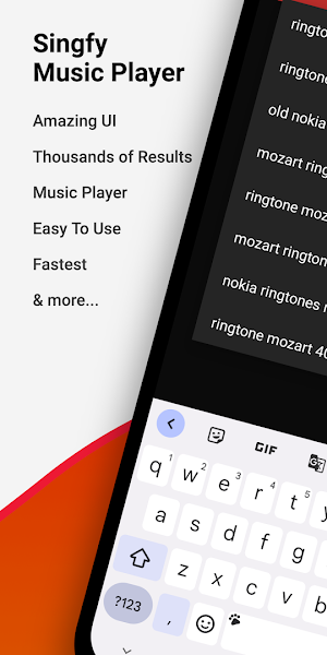 Singfy: Mp3 Music Downloader Screenshot 0
