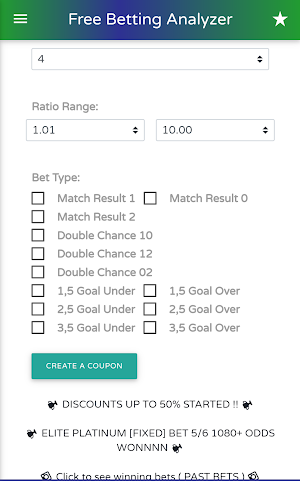 Betting Analyzer - Alex Ferguso ( NO ADS ) Screenshot 2