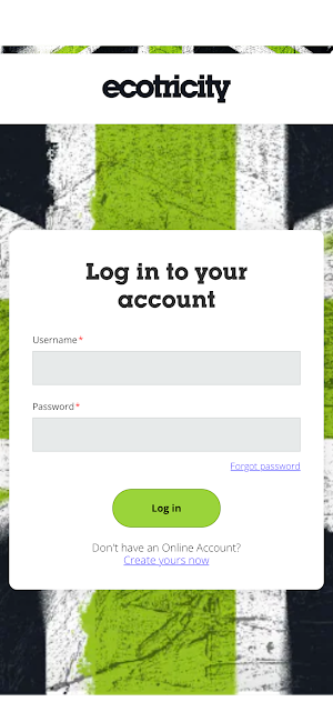 Ecotricity App Screenshot 0