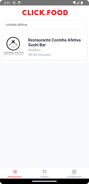Click Food Screenshot 2