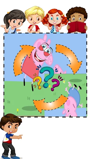 pepp piglet game puzzle pig Screenshot 0