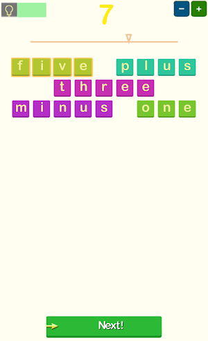 Nemters: puzzle of numbers and letters Screenshot 2