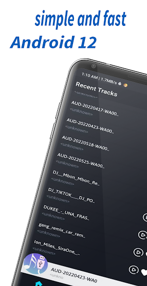USB music Audio Player Screenshot 0