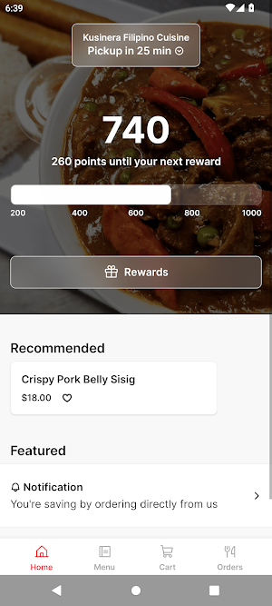 Kusinera Filipino Cuisine Screenshot 0