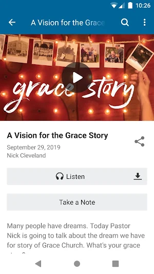 Grace Church Wooster Screenshot 1