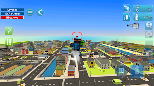 Block Gun Pixel Jetpack Screenshot 3