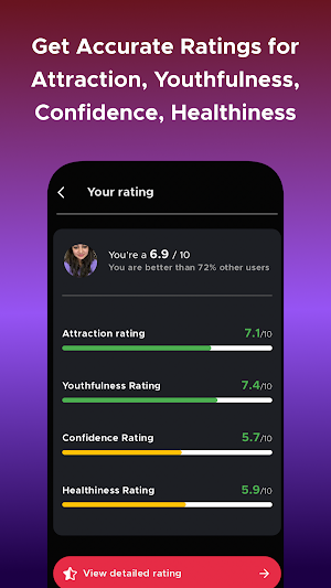 Friggly- Face Rating by AI Screenshot 1