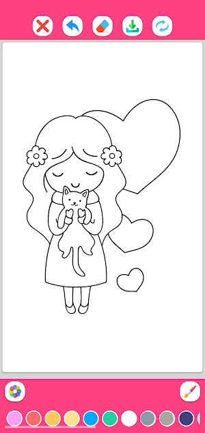Coloring Books for Girl Screenshot 3