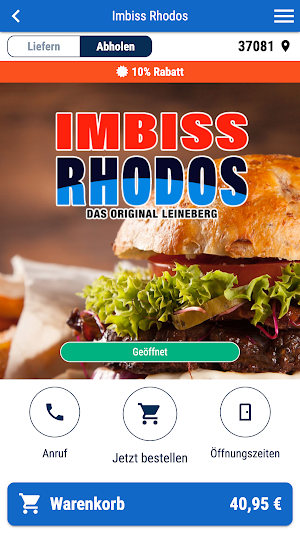Imbiss Rhodos & Schnitzelhaus Screenshot 1