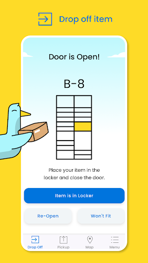 Droplocker Public Locker Screenshot 2