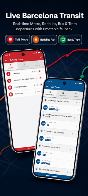 Barcelona Transit: TMB & Metro Screenshot 0