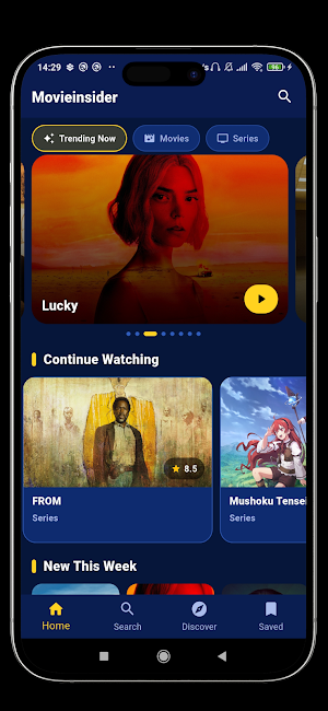 Movieinsider : Movies & series Screenshot 2