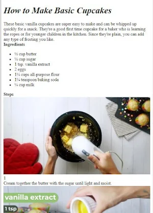 How to Make Cupcakes Screenshot 0