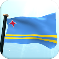 Aruba Flag 3D Live Wallpaper