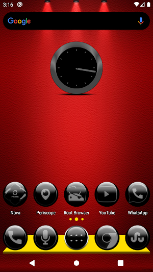 Grey Glass Orb Icon Pack Screenshot 0