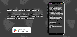 Yoho Smartwatch Sports Guide Screenshot 3