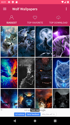 The Wolf Wallpapers Screenshot 2