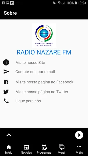 Rádio Nazaré FM Screenshot 3