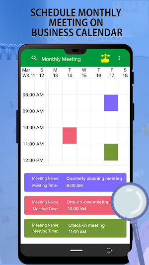 Business Calendar Planner Screenshot 1