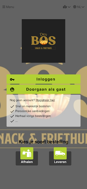 Snack & Friethuis Den Bos Screenshot 0