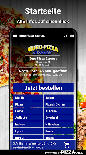 Euro Pizza Express Wesseling Screenshot 1