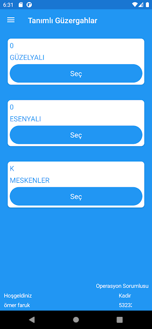 Seyir Servisim Screenshot 1