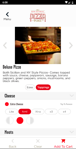 The Original Pizza Place Screenshot 3