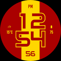 Red Yellow Kit Watch Face