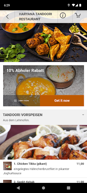 Haryana Tandoori Restaurant Screenshot 0