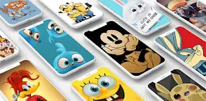 Cartoon & Cute Fan Art Wallpapers Offline HD Screenshot 0