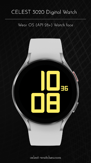 CELEST3020 Digital Watch Screenshot 3