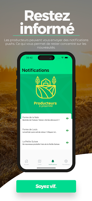 Producteurs à proximité Screenshot 3