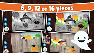 Halloween Puzzle for kids & toddlers 🎃 Screenshot 1