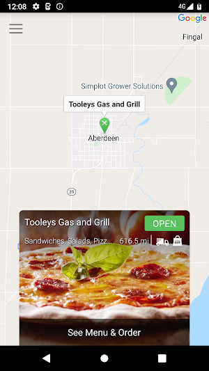 Tooleys gas and grill Aberdeen Screenshot 1