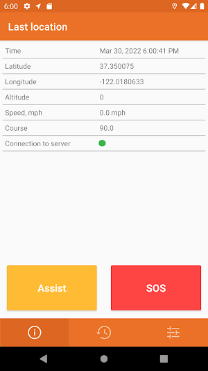 xGPS Tracker Screenshot 0