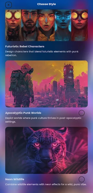Neon Art - AI Art Generator Screenshot 2