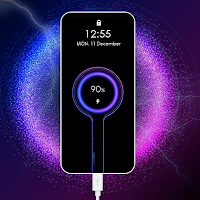 3D Battery Charging Animation