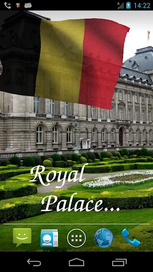 Belgium Flag Live Wallpaper Screenshot 3