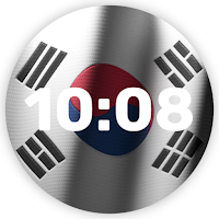 South Korea Flag Watch Face