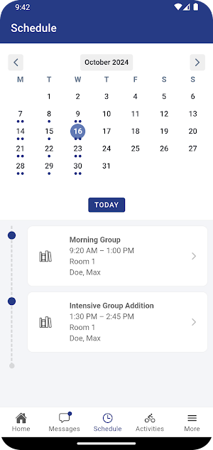 Community Revival Student App Screenshot 1