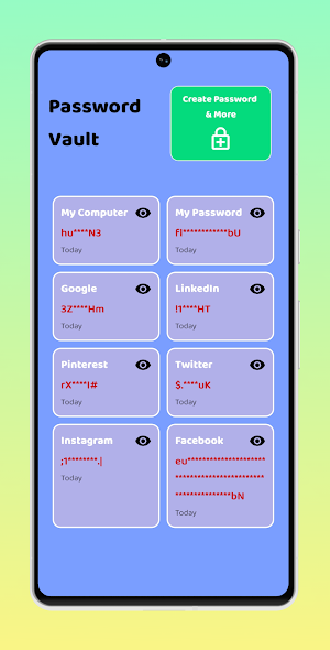 GenKeyz Offline Password Vault Screenshot 3
