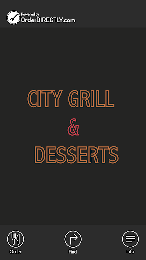 City Grill & Desserts Screenshot 0