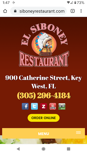 El Siboney Restaurant Screenshot 2